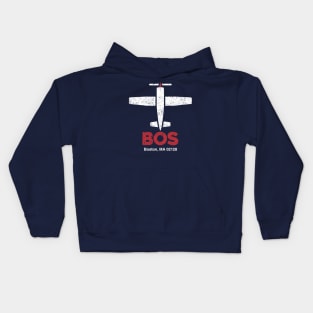 Boston Airport Kids Hoodie